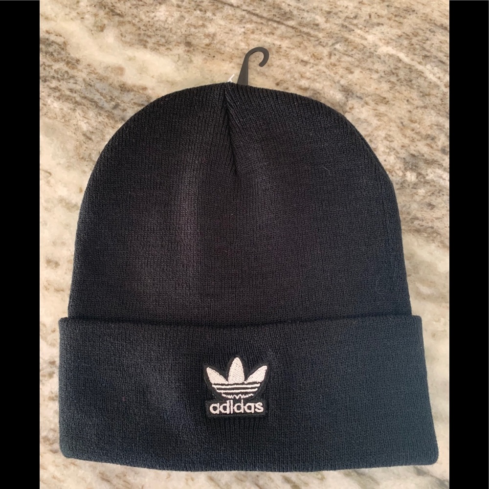 New! Adidas Winter hat fold over style - Picture 1 of 3